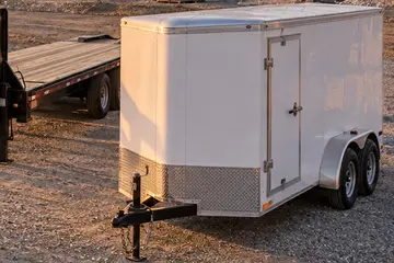 Luis's enclosed trailer