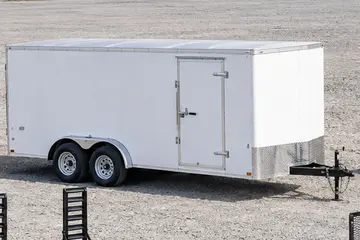 Reyna's enclosed trailer